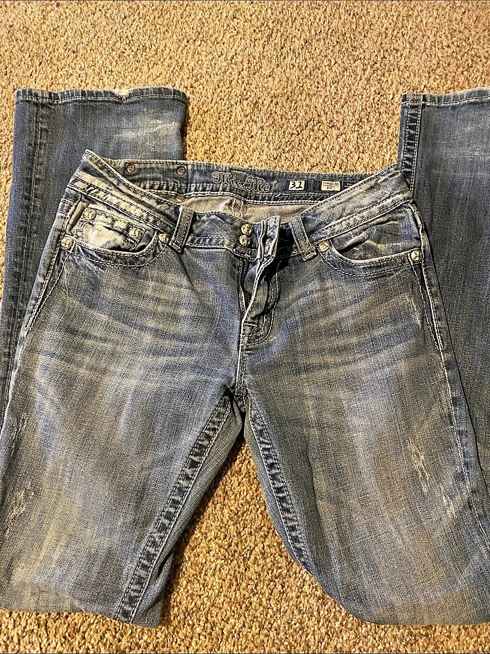 Miss Me JP4650 Bootcut Jeans Blue Waist 31